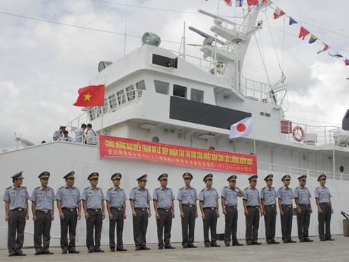 Fisheries resources surveillance forces receive Japanese-funded vessel